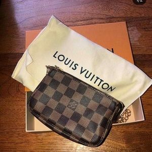 LV authentic crossbody wallet